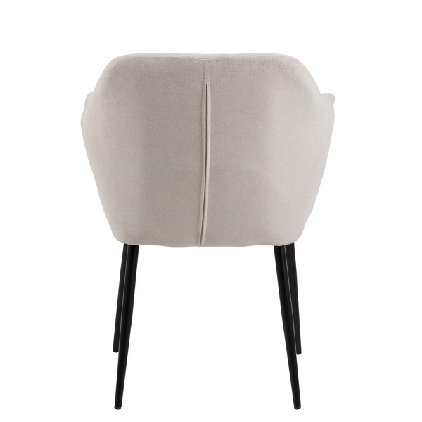 Krzesło Emilia beżowe paski - ACTONA